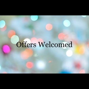 All offers welcomed....